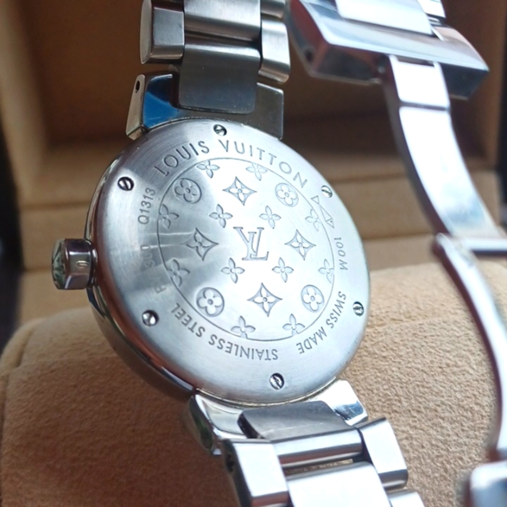 Authentic Louis Vuitton Montre Quartz Watch- Complete Set - Picture 5 of 11